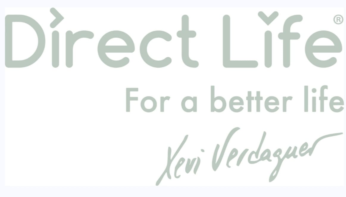Logo de agua hidrogenada direct life de Xevi Verdaguer