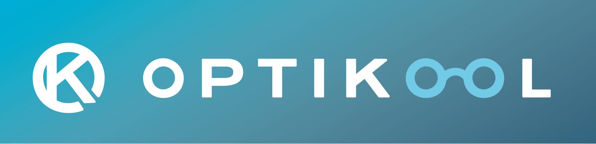Logo azul horizontal Optikool