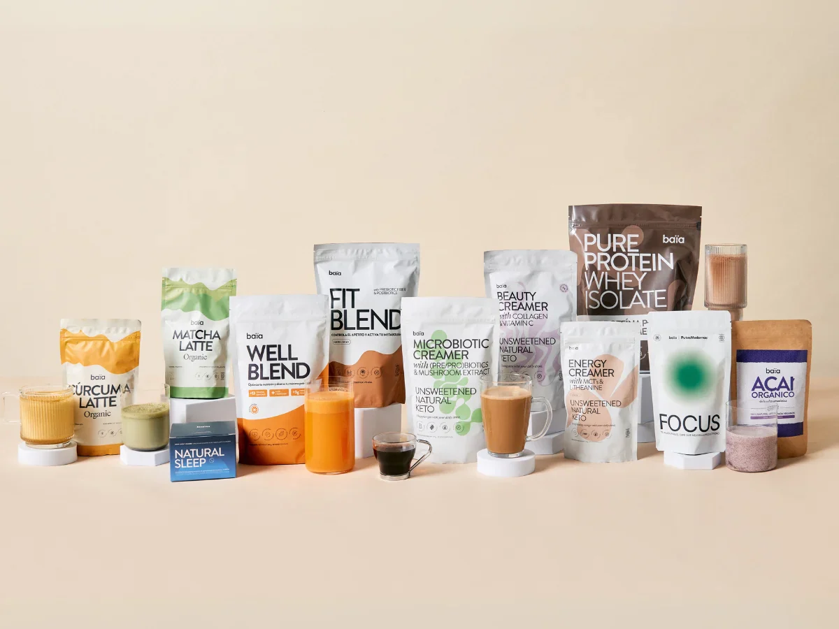 Selección de productos Baïa Foods